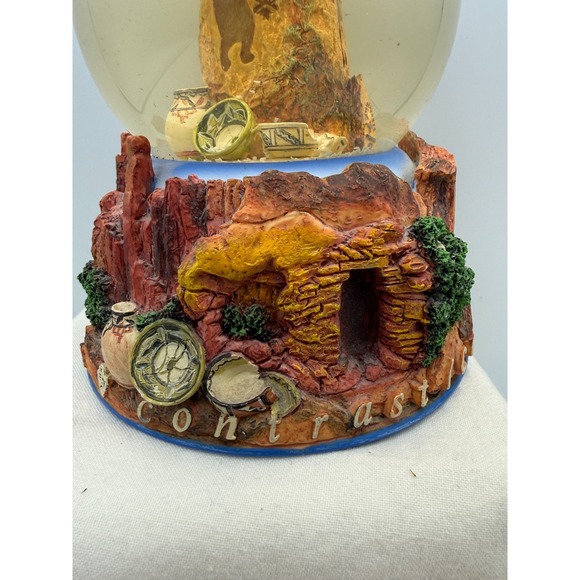 Salt Lake City 2002 Olympic Winter Games Snow Globe Rare Vintage Southwestern - Picture 3 of 9